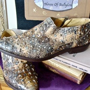 🌺Jimmy Choo For H&M Rhinestone Ankle Boots